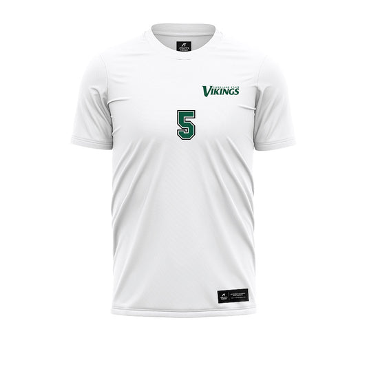 Cleveland State - NCAA Men's Soccer : Lennart Heck - White Soccer Jersey-0