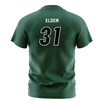 Cleveland State - NCAA Men's Soccer : Bora Eldem - Green Soccer Jersey-1