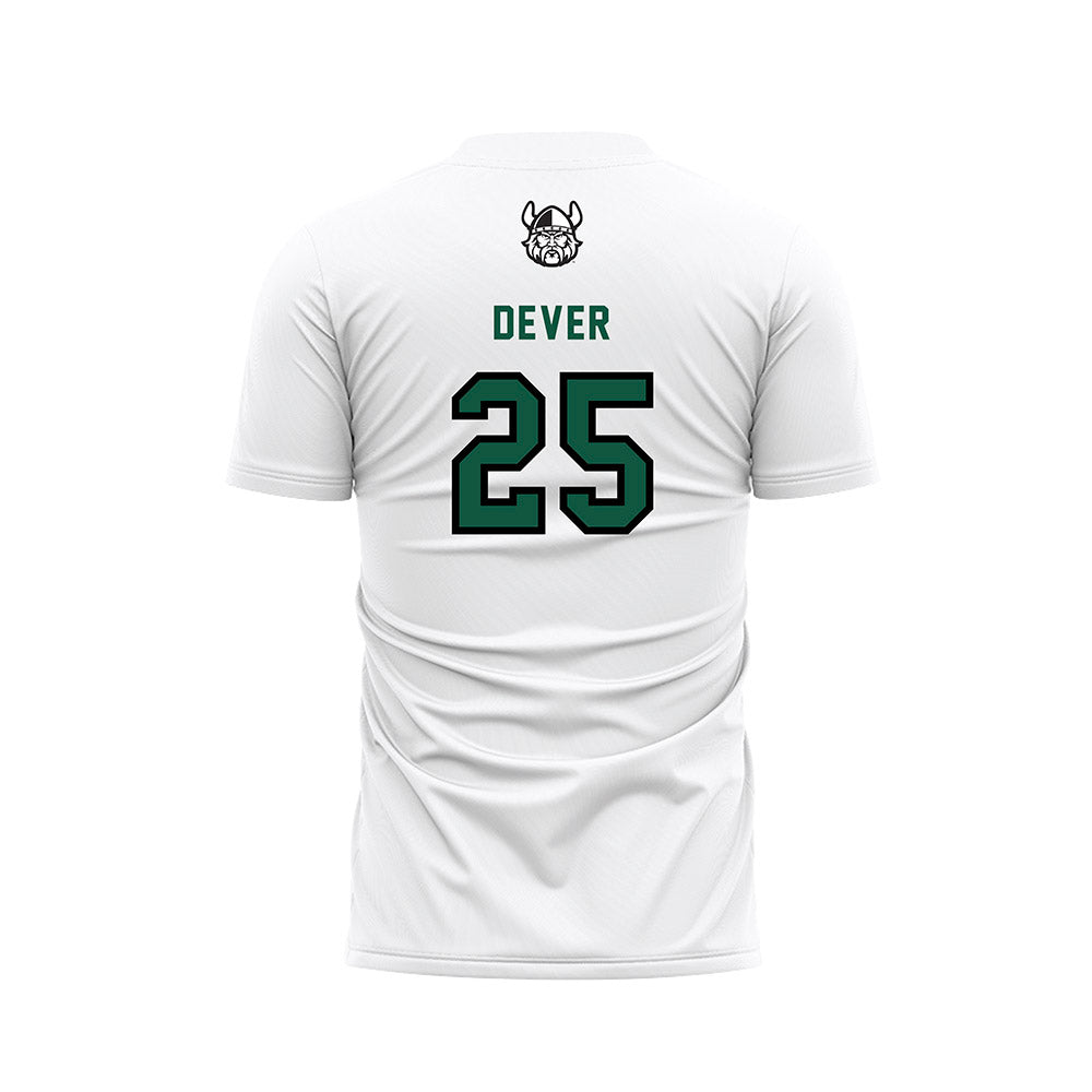 Cleveland State - NCAA Women's Soccer : Ruari Dever - White Soccer Jersey-1
