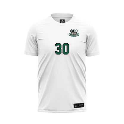 Cleveland State - NCAA Women's Soccer : Cortlyn Hefty - White Soccer Jersey-0