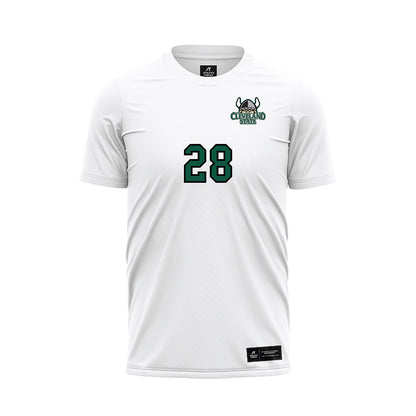 Cleveland State - NCAA Women's Soccer : Olivia Cruz - White Soccer Jersey-0