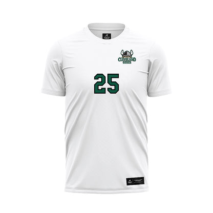 Cleveland State - NCAA Women's Soccer : Ruari Dever - White Soccer Jersey-0