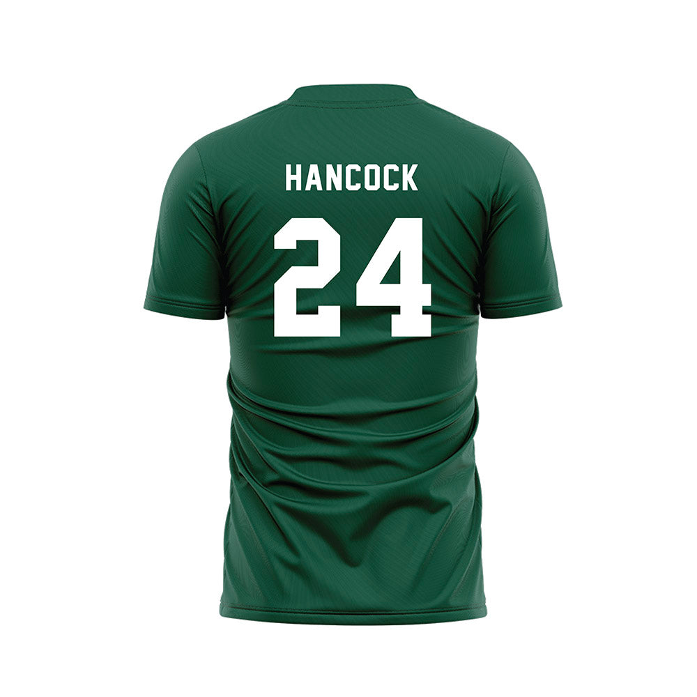 Cleveland State - NCAA Women's Soccer : Lauryn Hancock - Green Soccer Jersey-1