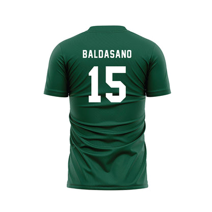 Cleveland State - NCAA Women's Soccer : Elsa Baldasano - Green Soccer Jersey-1