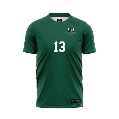 Cleveland State - NCAA Women's Soccer : Ryleigh Alcala - Green Soccer Jersey-0