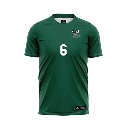 Cleveland State - NCAA Women's Soccer : Maria Bashardoust - Green Soccer Jersey-0