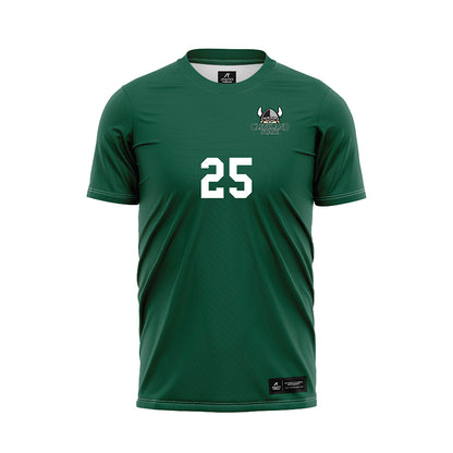 Cleveland State - NCAA Women's Soccer : Ruari Dever - Green Soccer Jersey-0
