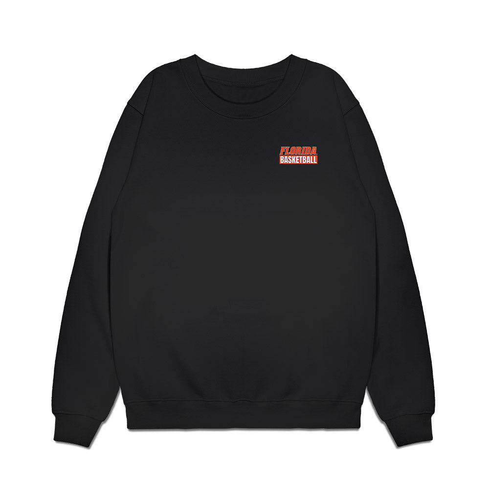 Florida - NCAA Men's Basketball : - Team Caricature Premium Crewneck Sweatshirt-0