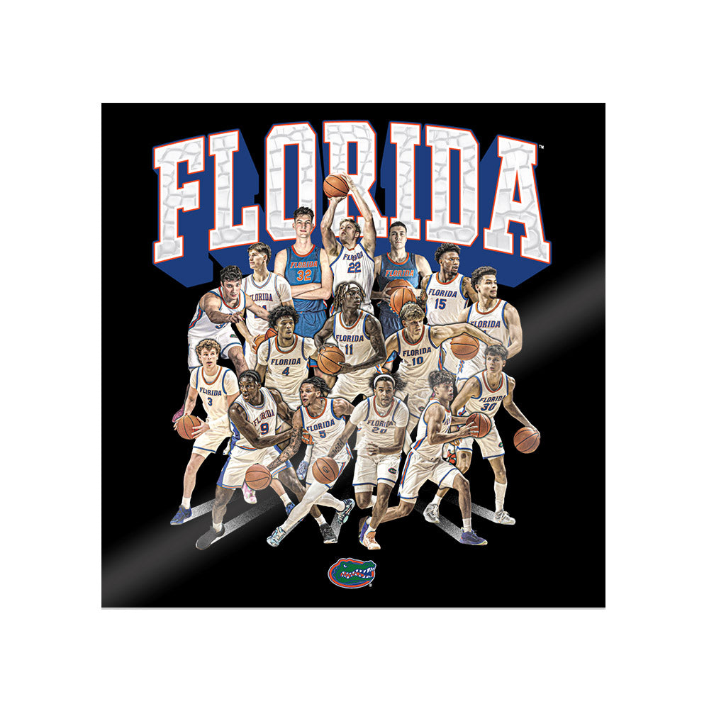 Florida - NCAA Men's Basketball : - Team Collage Sticker-0