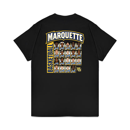 Marquette - NCAA Men's Basketball : - Team Caricature Premium T-Shirt-1