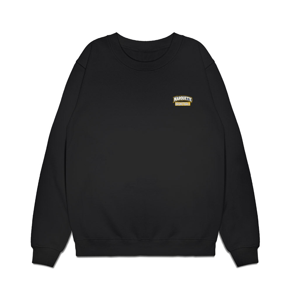 Marquette - NCAA Men's Basketball : - Team Caricature Premium Crewneck Sweatshirt-0