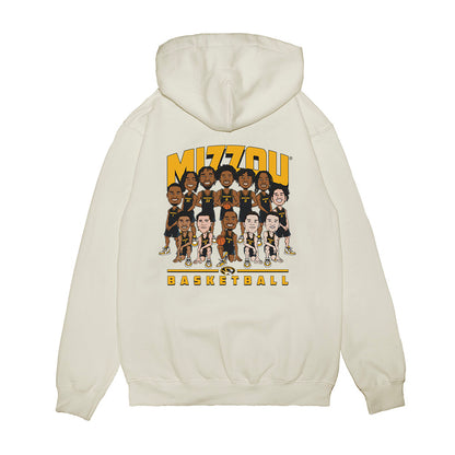 Missouri - NCAA Men's Basketball : - Team Caricature Premium Hooded Sweatshirt-1