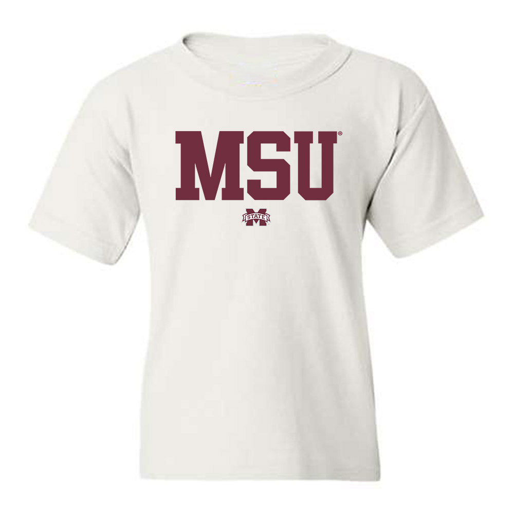 Mississippi State - NCAA Men's Basketball : - Team Caricature Youth T-Shirt-0