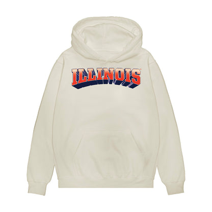 Illinois - NCAA Men's Basketball : - Collage Premium Hooded Sweatshirt-0