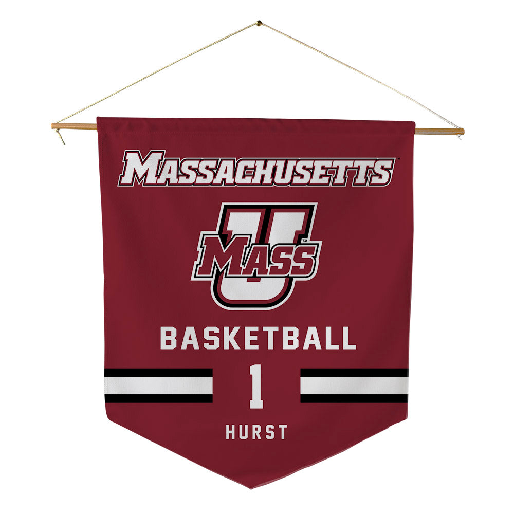 UMass - NCAA Women's Basketball : Reagan Hurst - Pennant - 18" x 21"-0