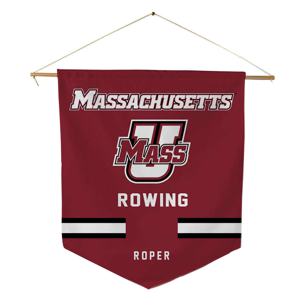 UMass - NCAA Women's Rowing : Gabriella Roper - Pennant - 18" x 21"-0