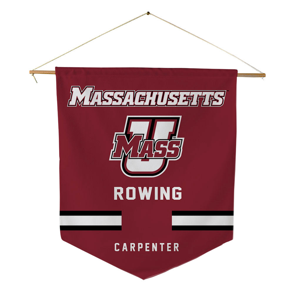 UMass - NCAA Women's Rowing : Lauren Carpenter - Pennant - 18" x 21"-0