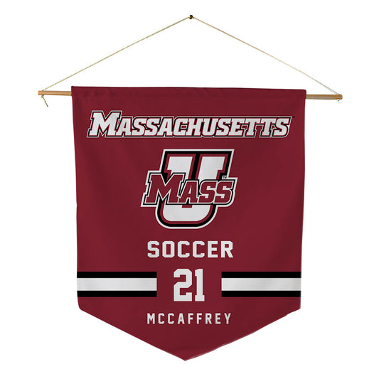 UMass - NCAA Women's Soccer : Annie McCaffrey - Pennant - 18" x 21"-0
