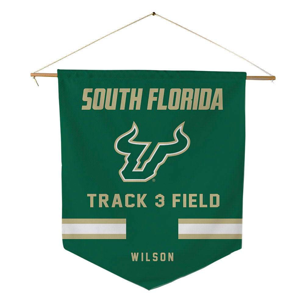 USF - NCAA Women's Track & Field : Jada Wilson - Pennant - 18" x 21"-0