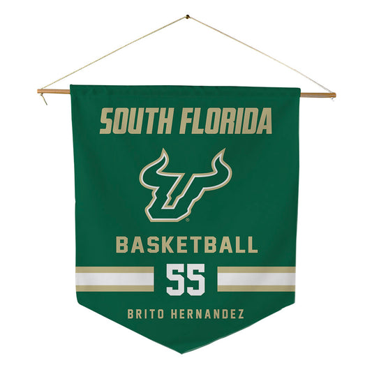 USF - NCAA Women's Basketball : Carla Brito Hernandez - Pennant - 18" x 21"-0