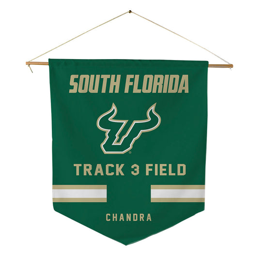USF - NCAA Men's Track & Field : Isaac Chandra - Pennant - 18" x 21"-0