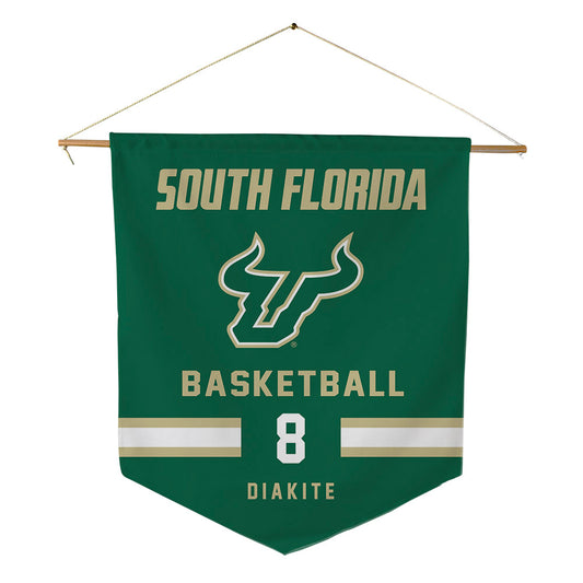 USF - NCAA Women's Basketball : Fatou Diakite - Pennant - 18" x 21"-0