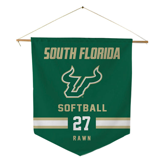 USF - NCAA Softball : Grace Rawn - Pennant - 18" x 21"-0