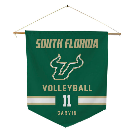 USF - NCAA Women's Volleyball : Iyanna Garvin - Pennant - 18" x 21"-0