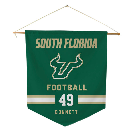 USF - NCAA Football : Easton Bonnett - Pennant - 18" x 21"-0