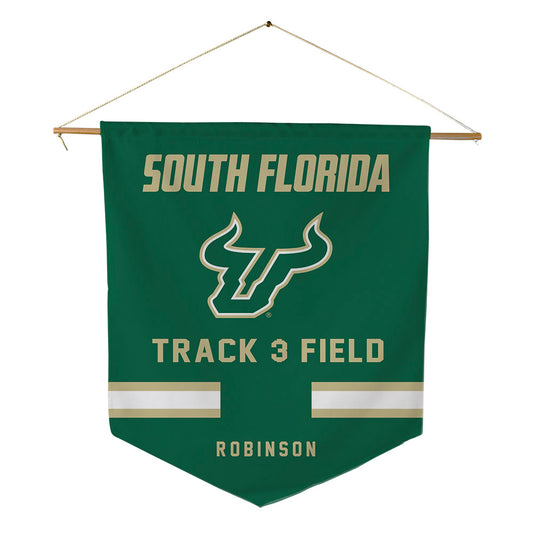 USF - NCAA Women's Track & Field : Adalin Robinson - Pennant - 18" x 21"-0