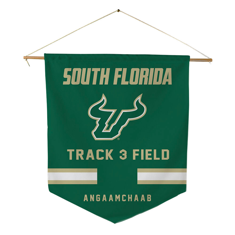USF - NCAA Women's Track & Field : Mercy Angaamchaab - Pennant - 18" x 21"-0