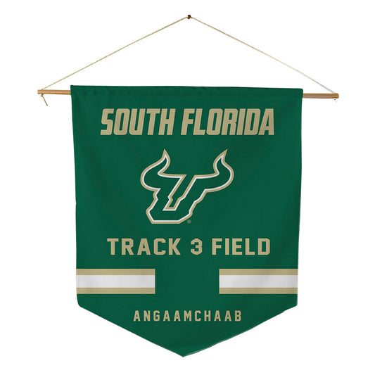 USF - NCAA Women's Track & Field : Mercy Angaamchaab - Pennant - 18" x 21"-0
