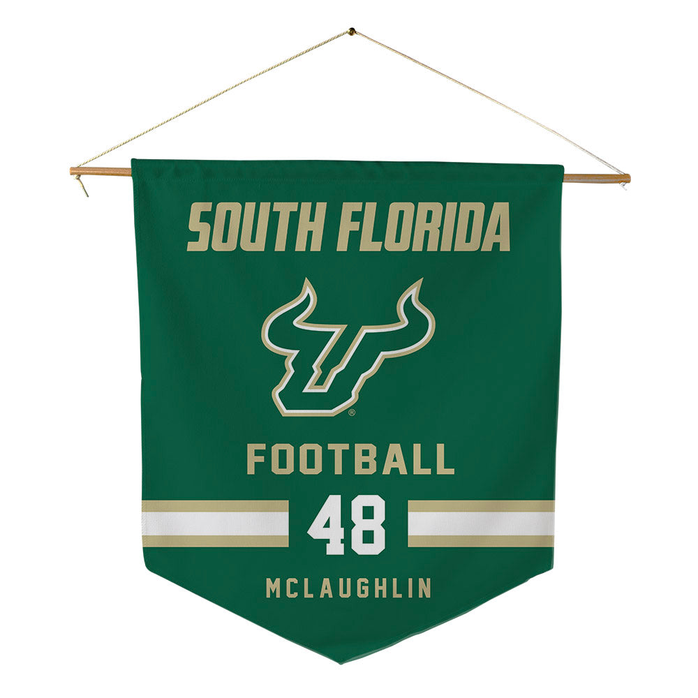 USF - NCAA Football : Turner McLaughlin - Pennant - 18" x 21"-0