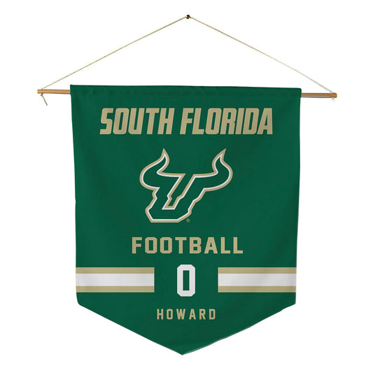 USF - NCAA Football : Grayson Howard - Pennant - 18" x 21"-0