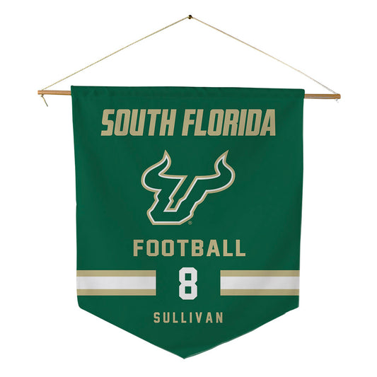 USF - NCAA Football : Wyatt Sullivan - Pennant - 18" x 21"-0
