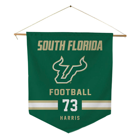 USF - NCAA Football : Caleb Harris - Pennant - 18" x 21"-0