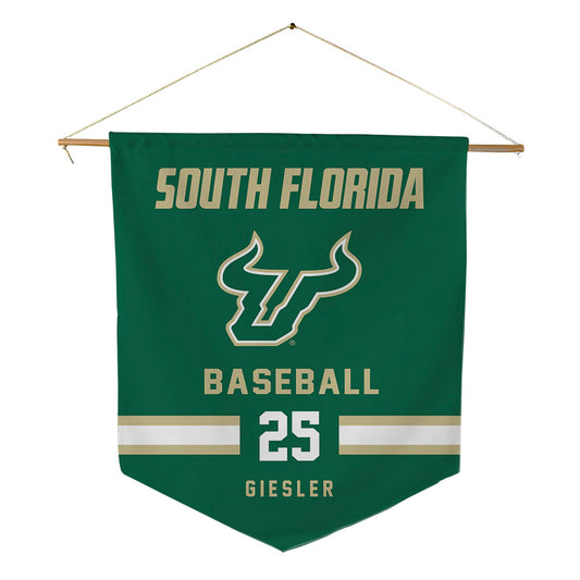 USF - NCAA Baseball : Brayden Giesler - Pennant - 18" x 21"-0