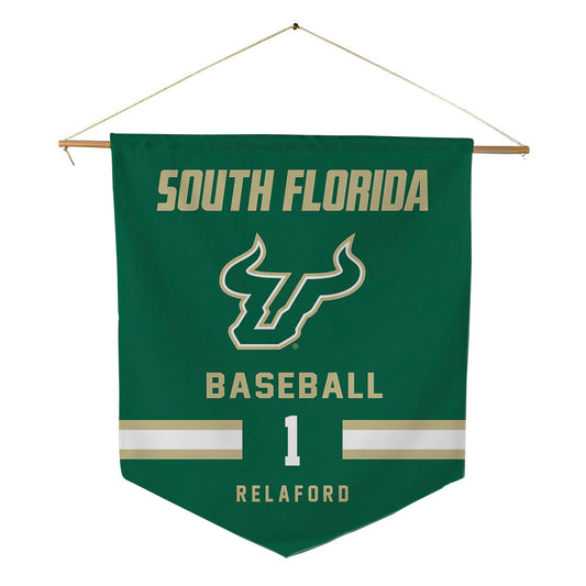 USF - NCAA Baseball : Jevin Relaford - Pennant - 18" x 21"-0
