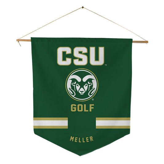 Colorado State - NCAA Men's Golf : Florentin Meller - Pennant - 18" x 21"-0