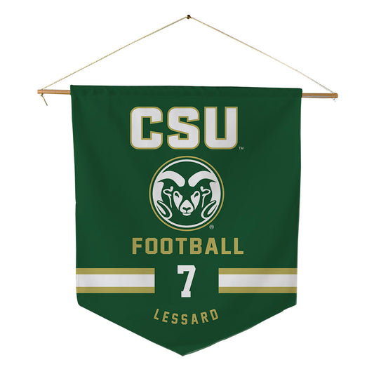 Colorado State - NCAA Football : Jordan Lessard - Pennant - 18" x 21"-0