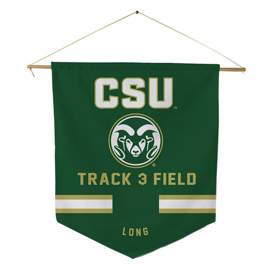 Colorado State - NCAA Women's Track & Field : Makayla Long - Pennant - 18" x 21"-0