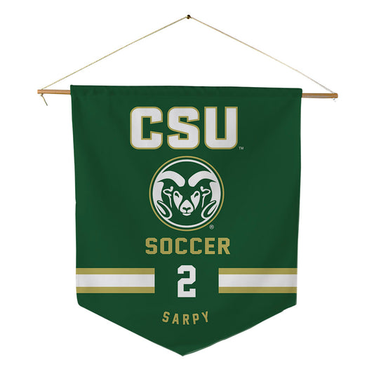 Colorado State - NCAA Women's Soccer : Iriana Sarpy - Pennant - 18" x 21"-0