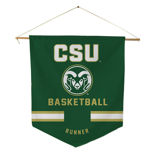 Colorado State - NCAA Women's Basketball : Camryn Runner - Pennant - 18" x 21"-0