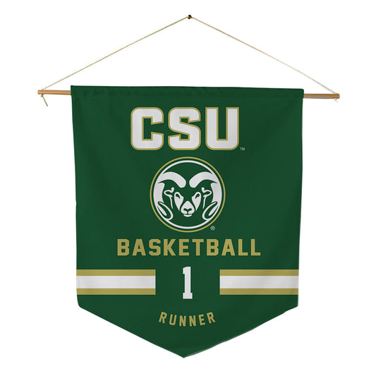 Colorado State - NCAA Women's Basketball : Camryn Runner - Pennant - 18" x 21"-0