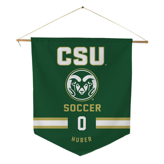 Colorado State - NCAA Women's Soccer : Addison Huber - Pennant - 18" x 21"-0
