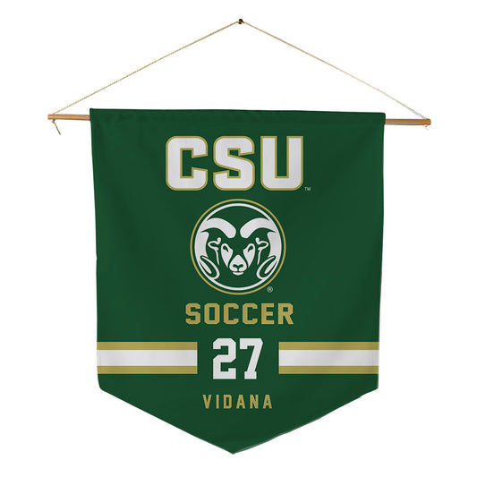 Colorado State - NCAA Women's Soccer : Amairany Vidana - Pennant - 18" x 21"-0