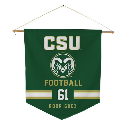 Colorado State - NCAA Football : Diego Rodriguez - Pennant - 18" x 21"-0