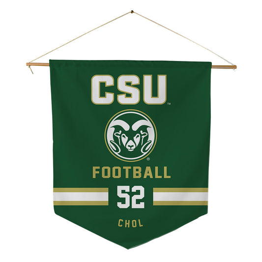 Colorado State - NCAA Football : Cleto Chol - Pennant - 18" x 21"-0