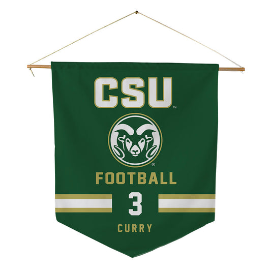Colorado State - NCAA Football : Darius Curry - Pennant - 18" x 21"-0