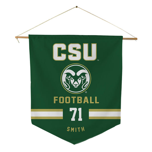 Colorado State - NCAA Football : Zach Smith - Pennant - 18" x 21"-0